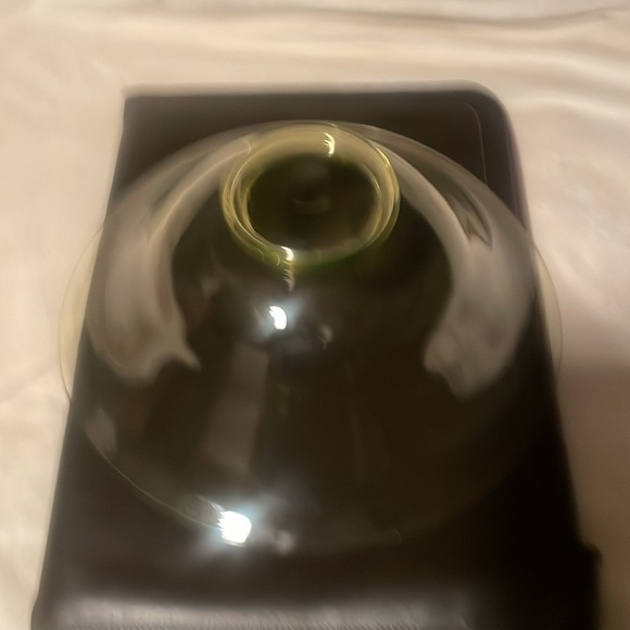 Tiffin Vasaline (uranium) Serving Bowl. 13 inches wide!! - Picture 5 of 5